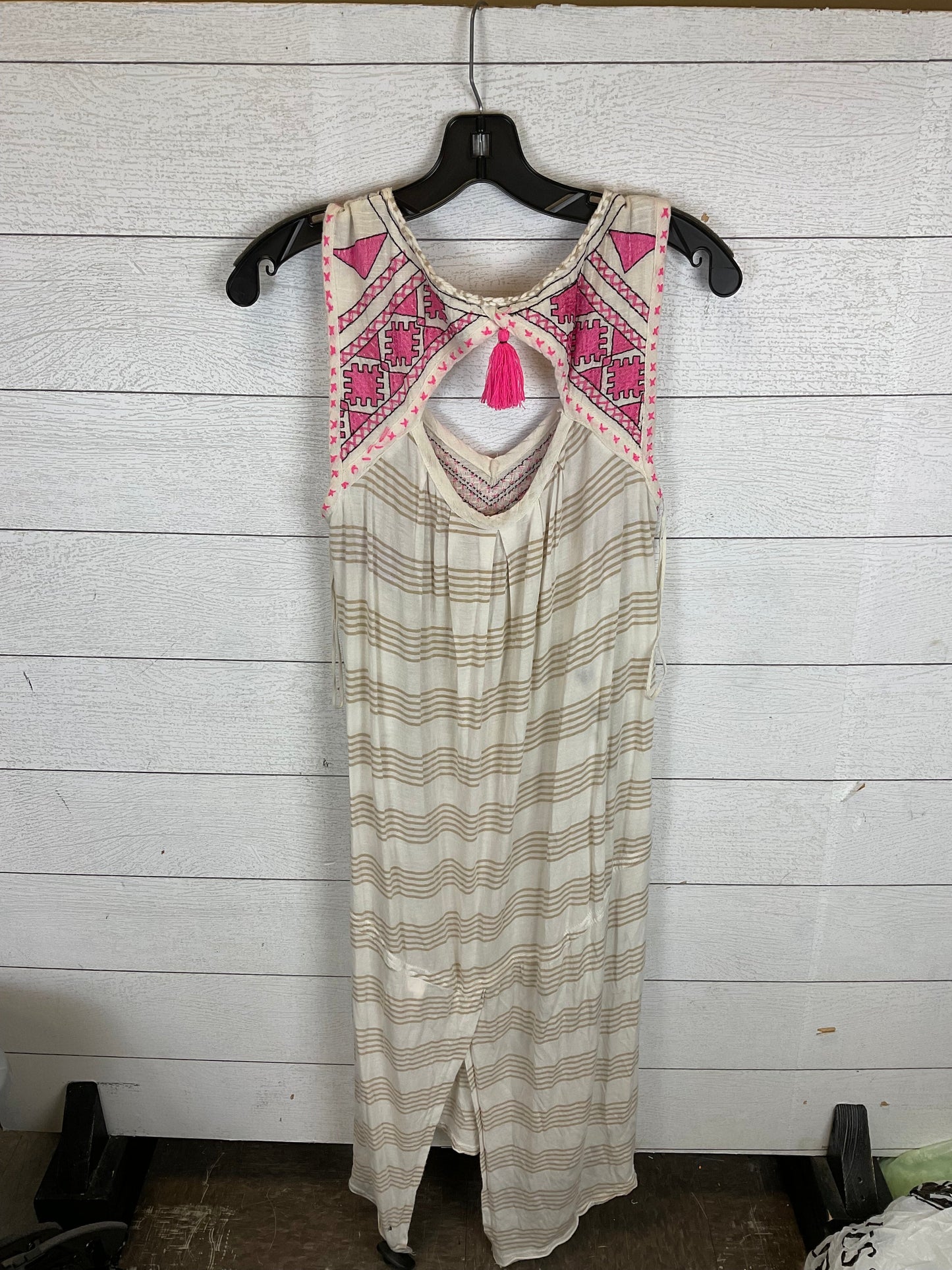 Cream Tunic Sleeveless Free People, Size L