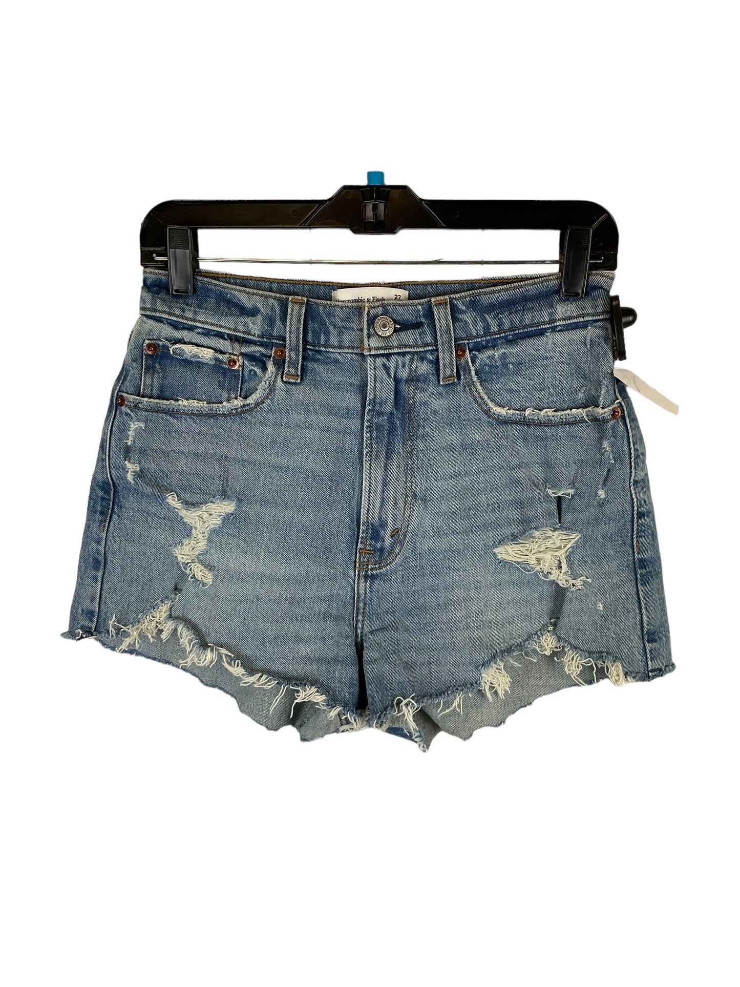 Blue Denim Shorts Abercrombie And Fitch, Size 4