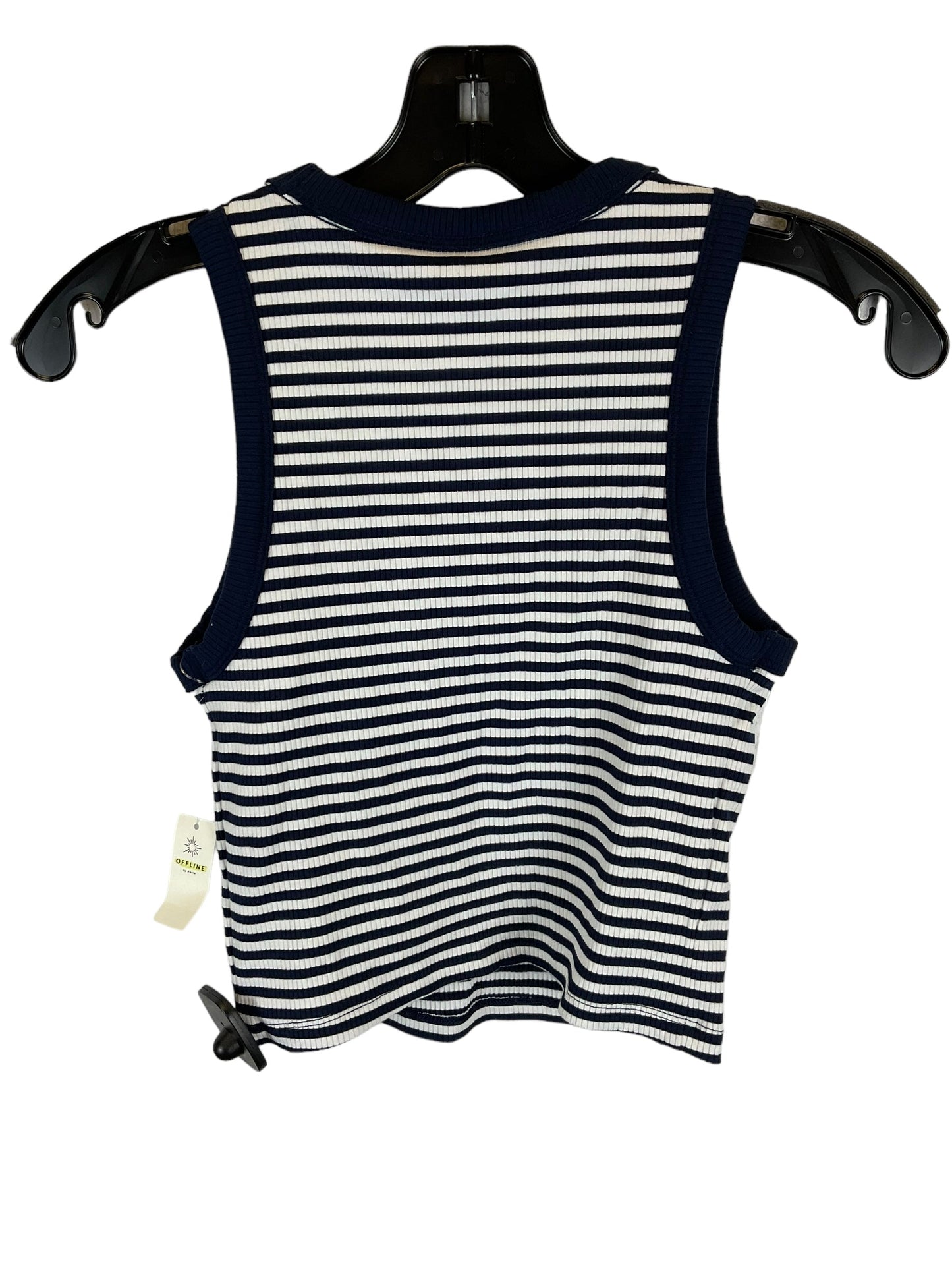 Striped Pattern Top Sleeveless Aerie, Size Xs