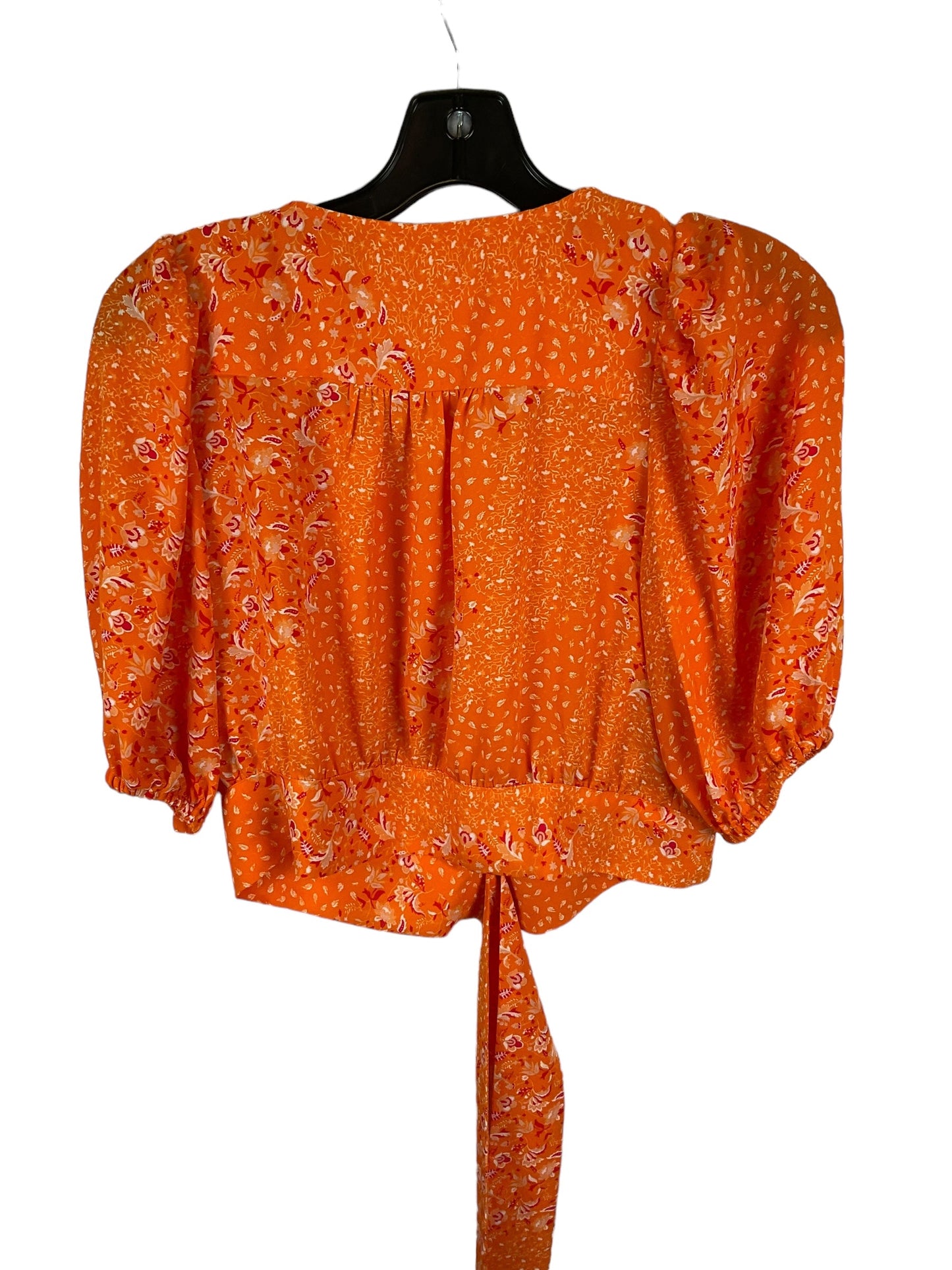 Orange Top Short Sleeve Joie, Size S