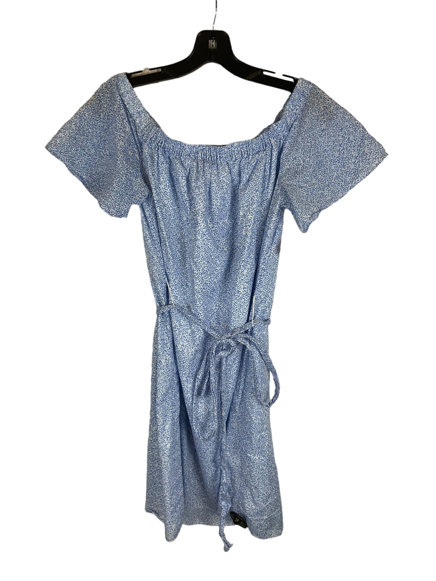 Dress Designer By Michael By Michael Kors In Blue & White, Size: M