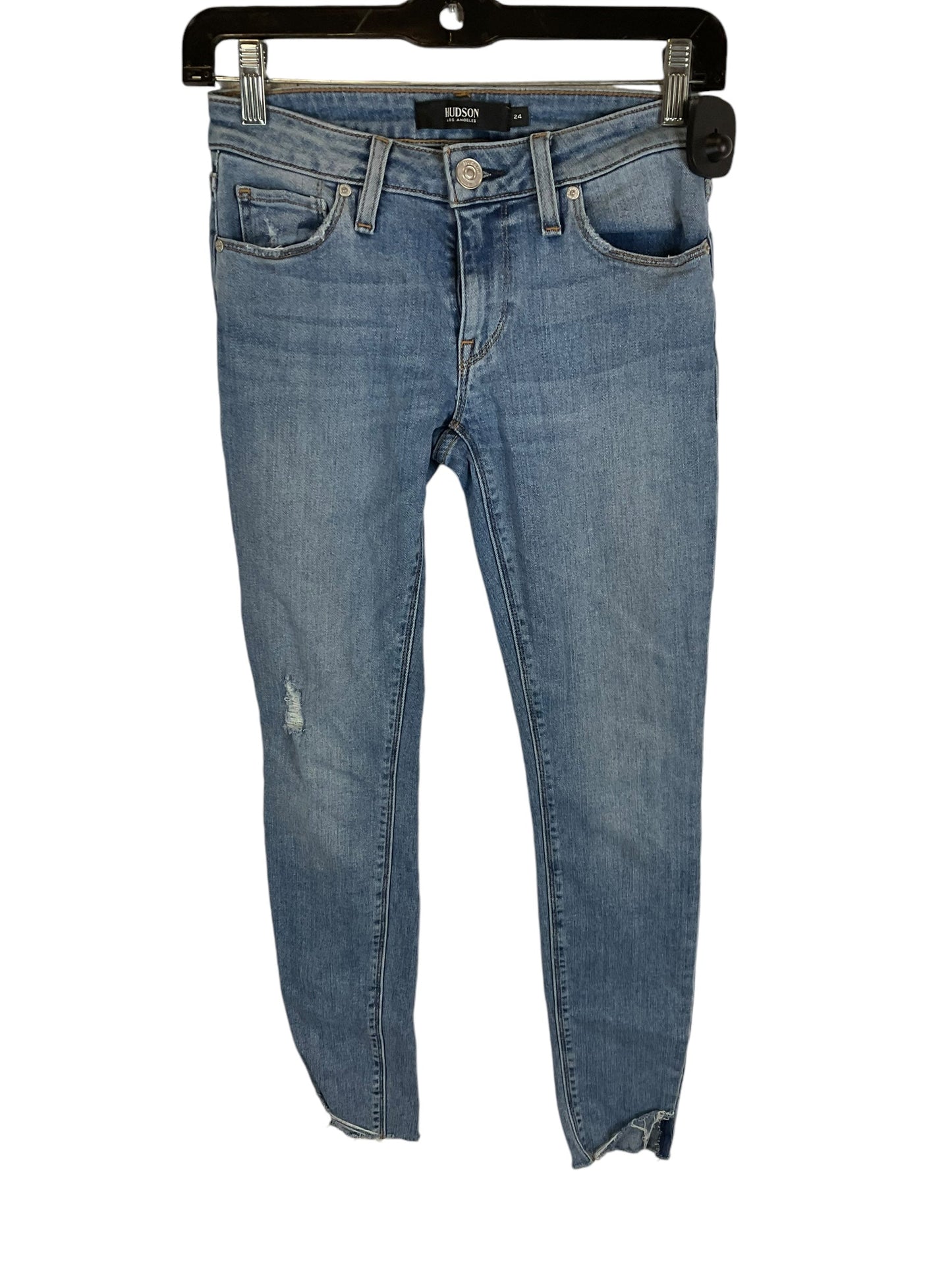 Jeans Designer By Hudson In Blue Denim, Size: 0