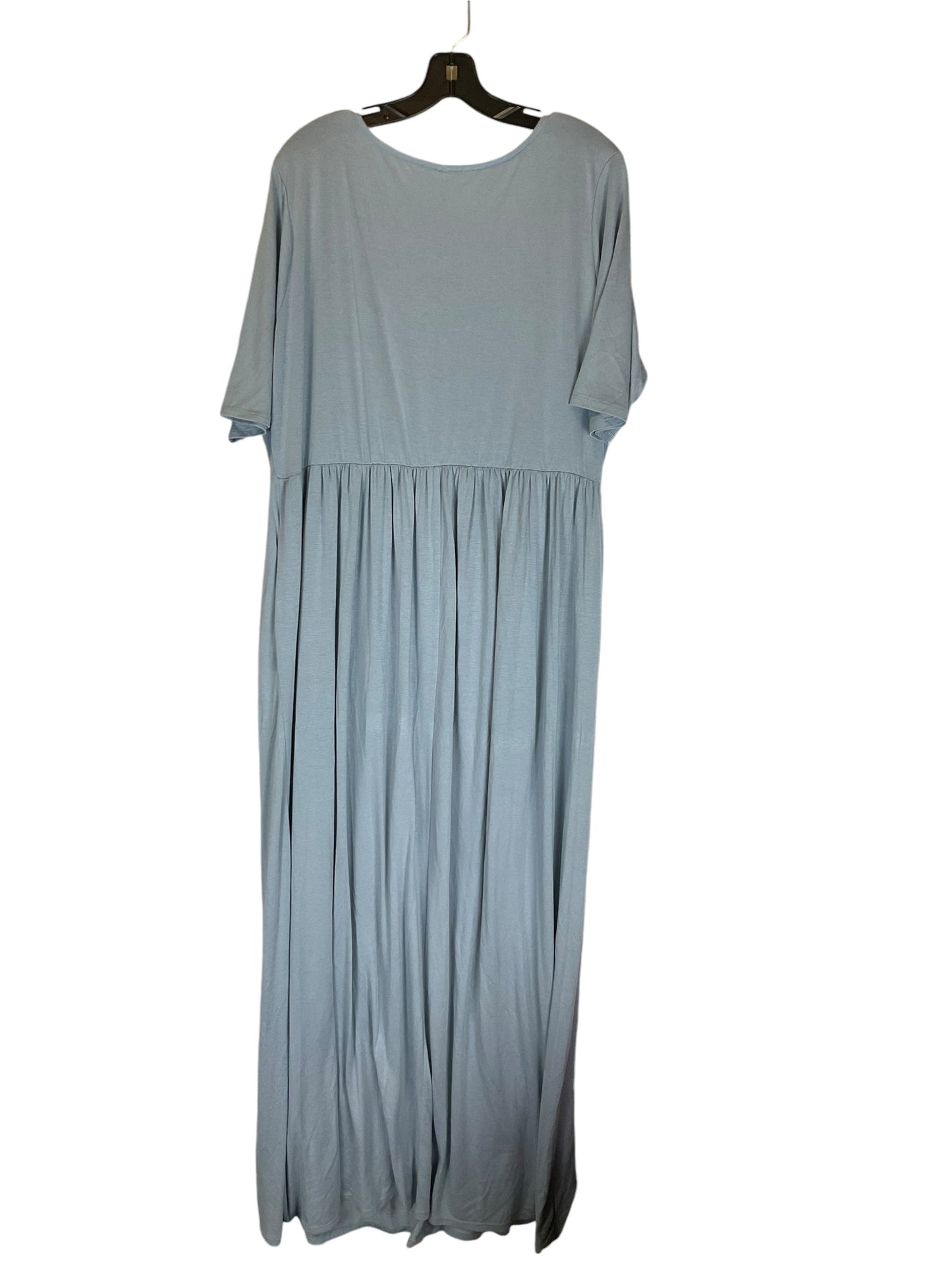 Dress Casual Maxi By Zenana Outfitters In Blue, Size: 3x