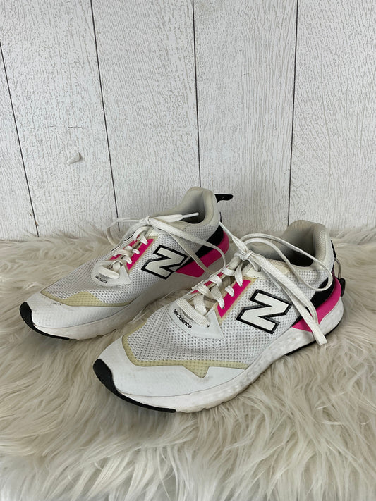 Shoes Athletic By New Balance In White, Size: 8