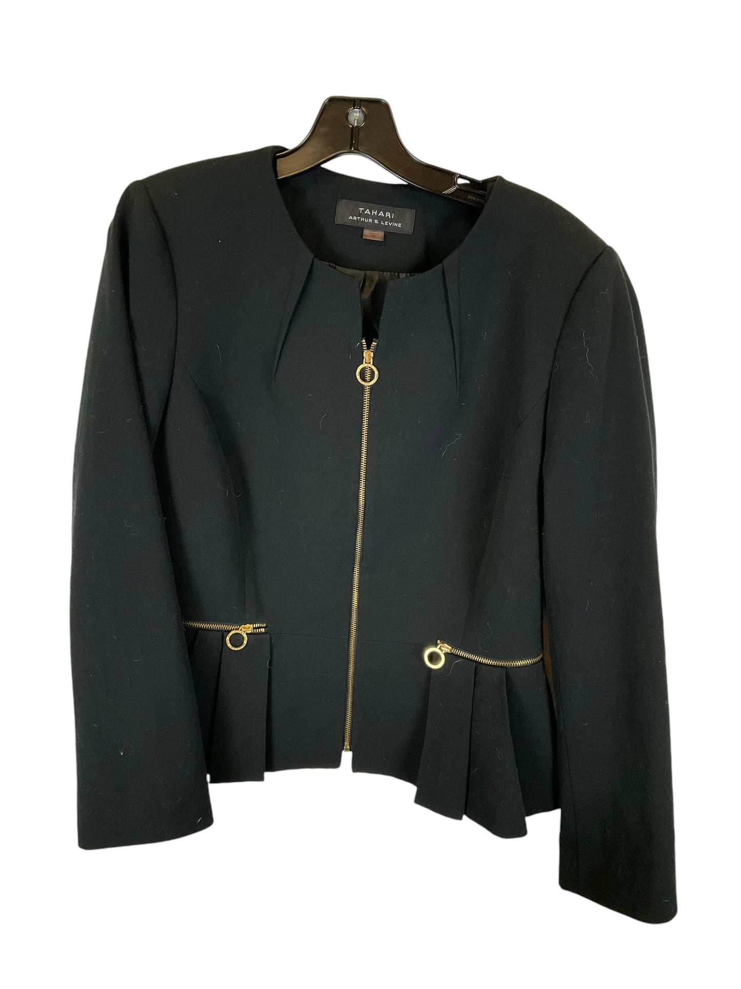 Blazer By T Tahari In Black, Size: 10