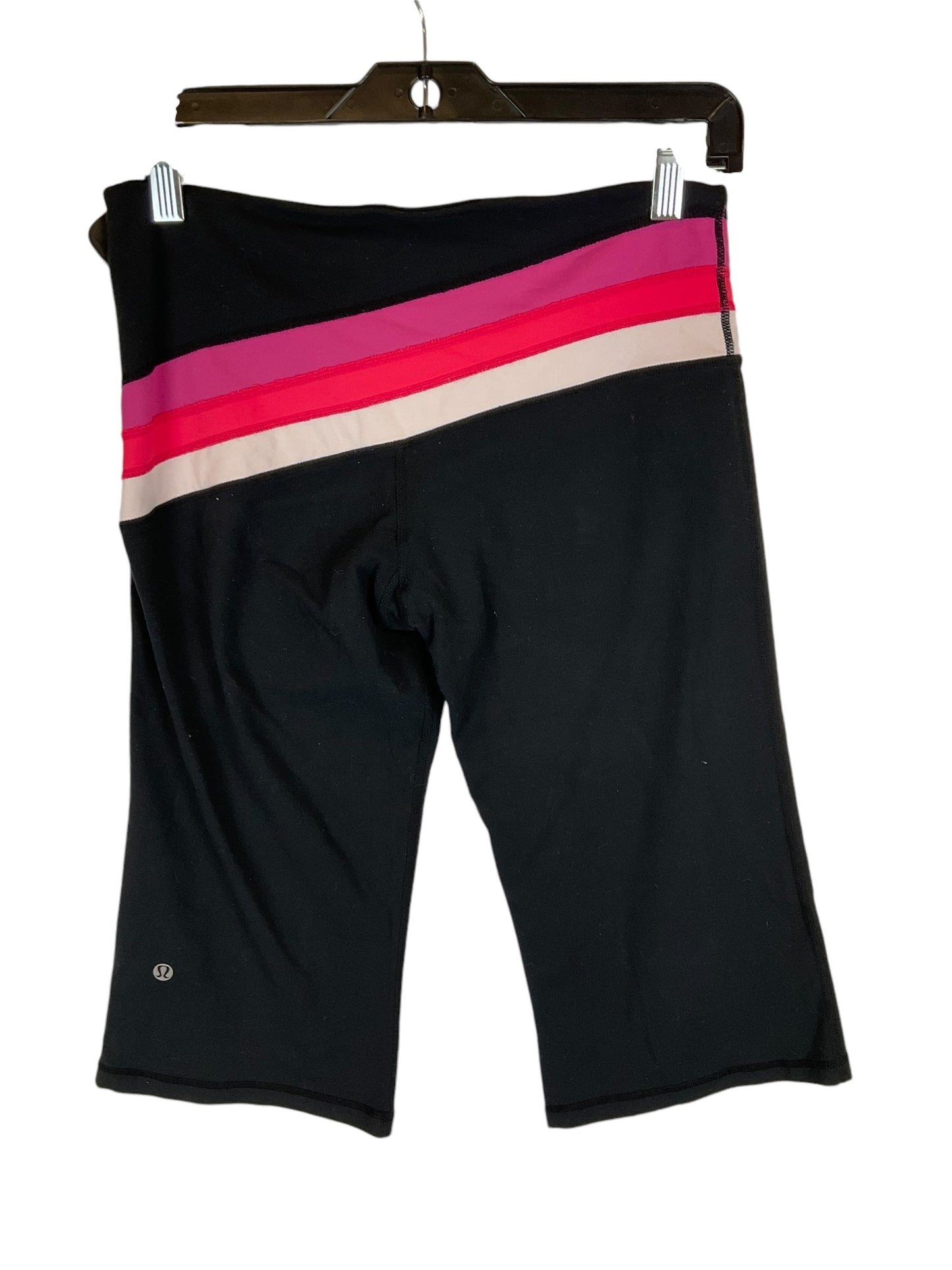 Athletic Capris By Lululemon In Black, Size: 8