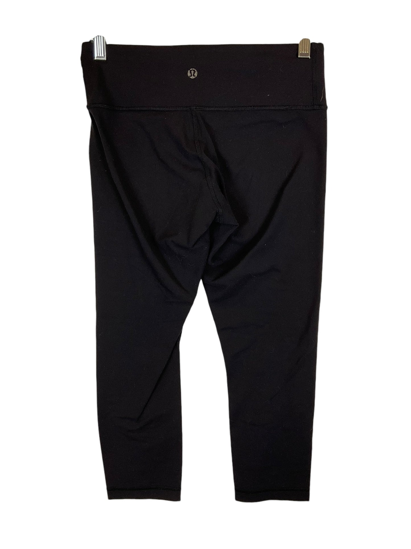 Athletic Capris By Lululemon In Black, Size: 8