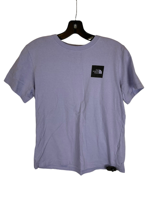 Top Short Sleeve Designer By The North Face In Purple, Size: M