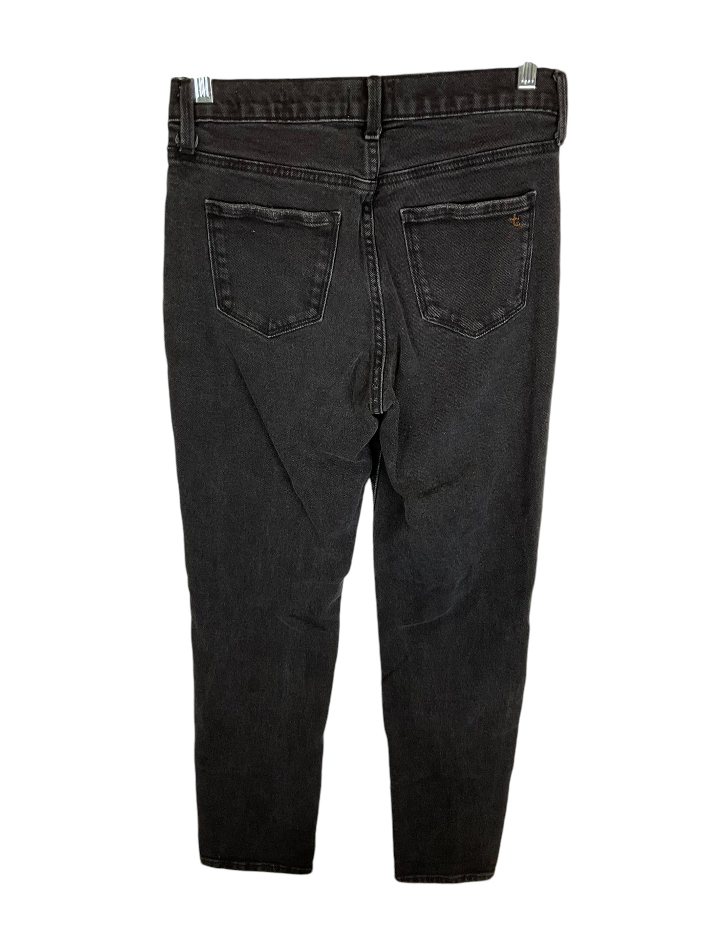 Jeans Straight By True Craft In Black Denim, Size: 2