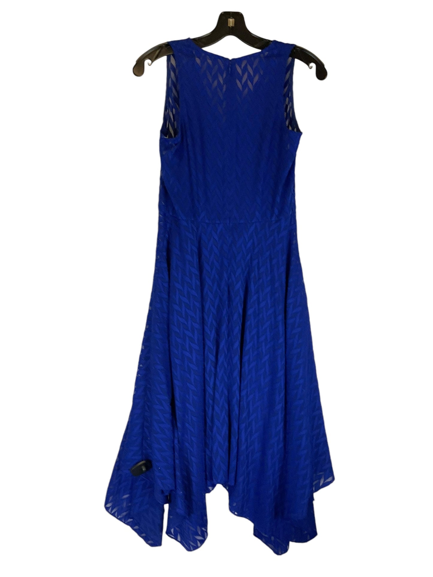 Dress Designer By Shosanna In Blue, Size: S