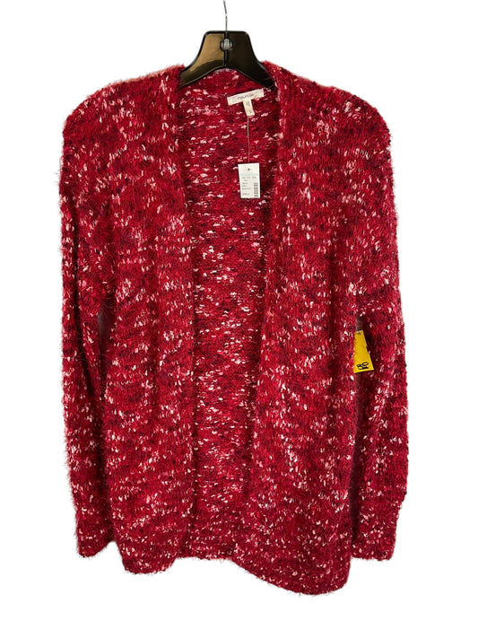 Sweater Cardigan By Maurices In Red, Size: S