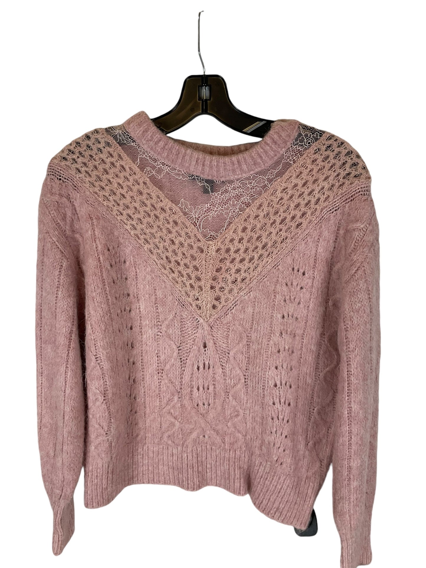 Sweater By Express In Pink, Size: S