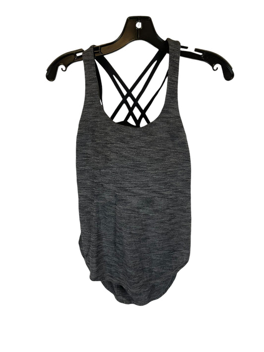 Athletic Tank Top By Lululemon In Grey, Size: 2