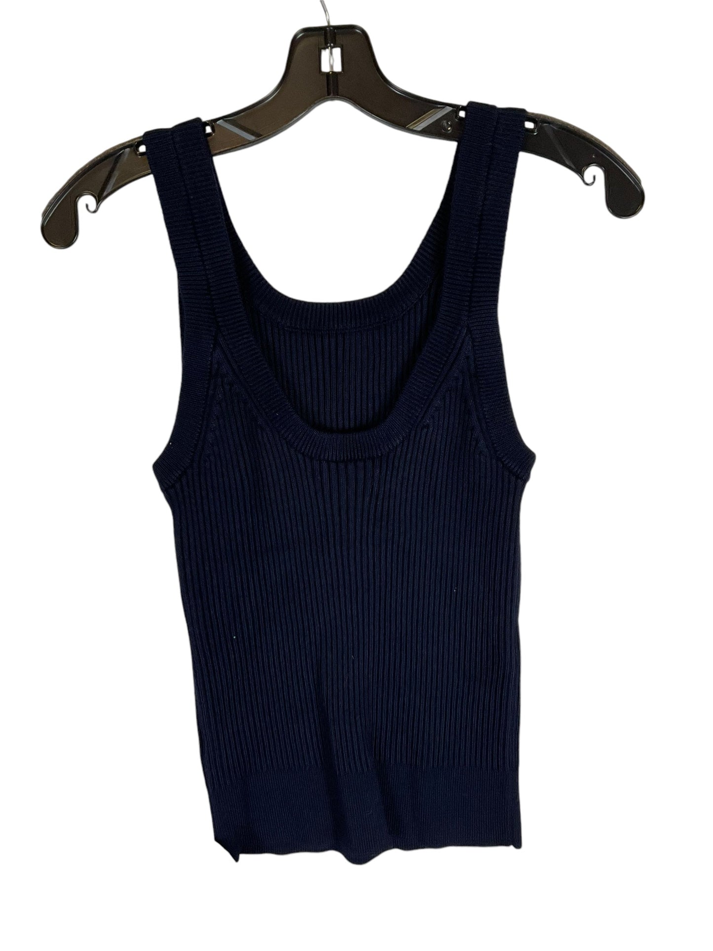 Top Sleeveless By Anthropologie In Navy, Size: S