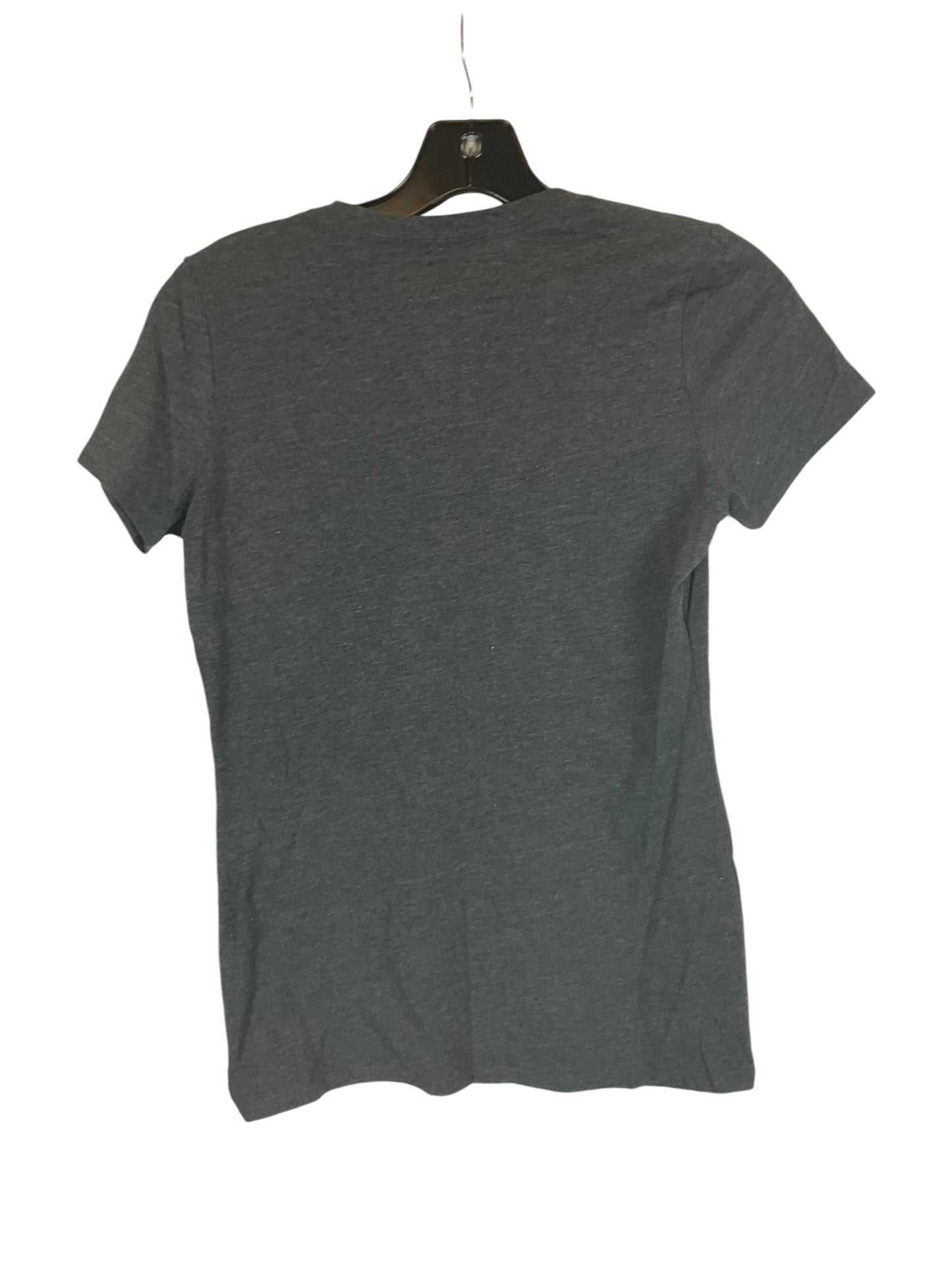 Top Short Sleeve Designer By The North Face In Grey, Size: Xs