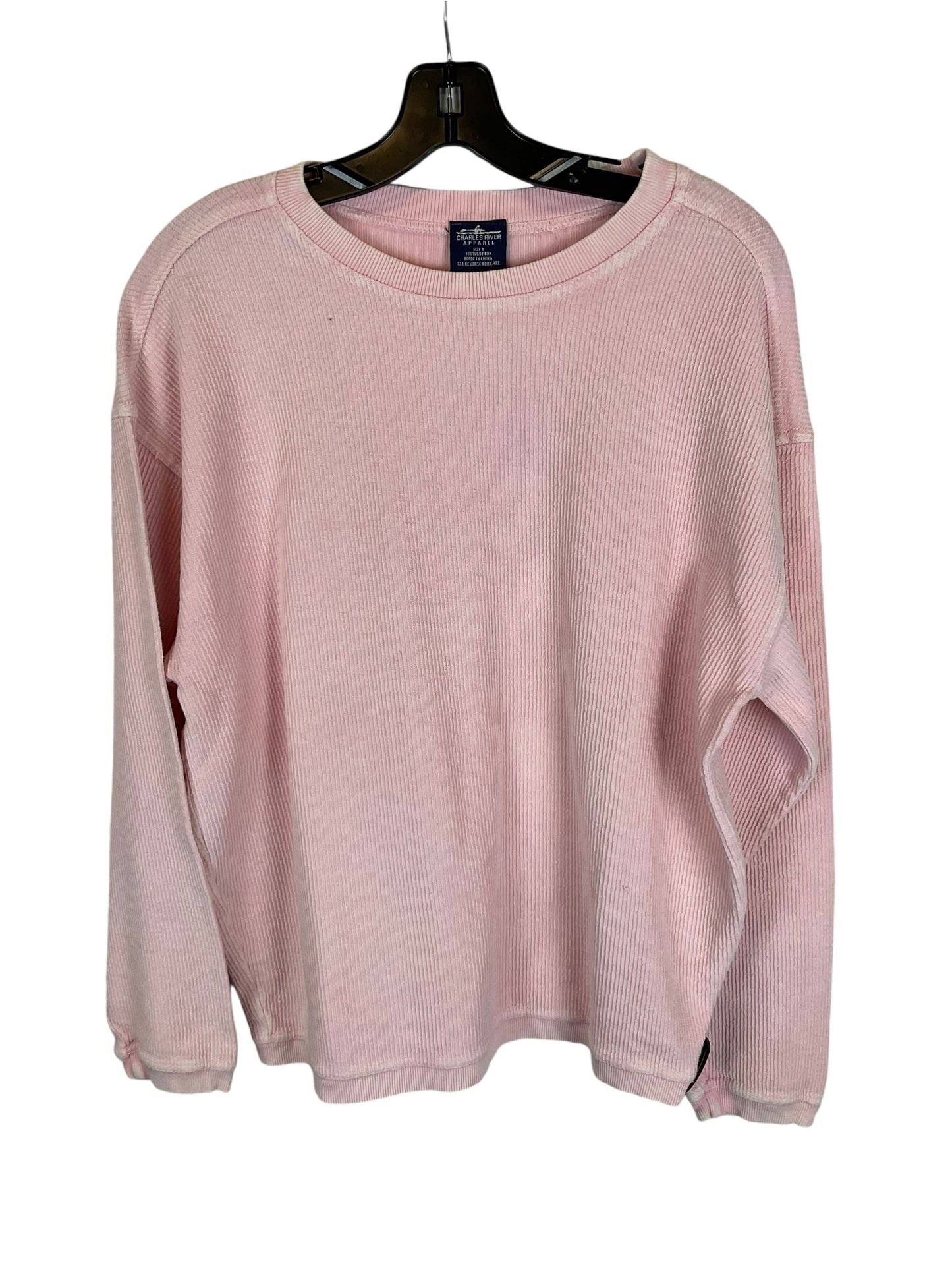 Sweatshirt Crewneck By Clothes Mentor In Pink, Size: S