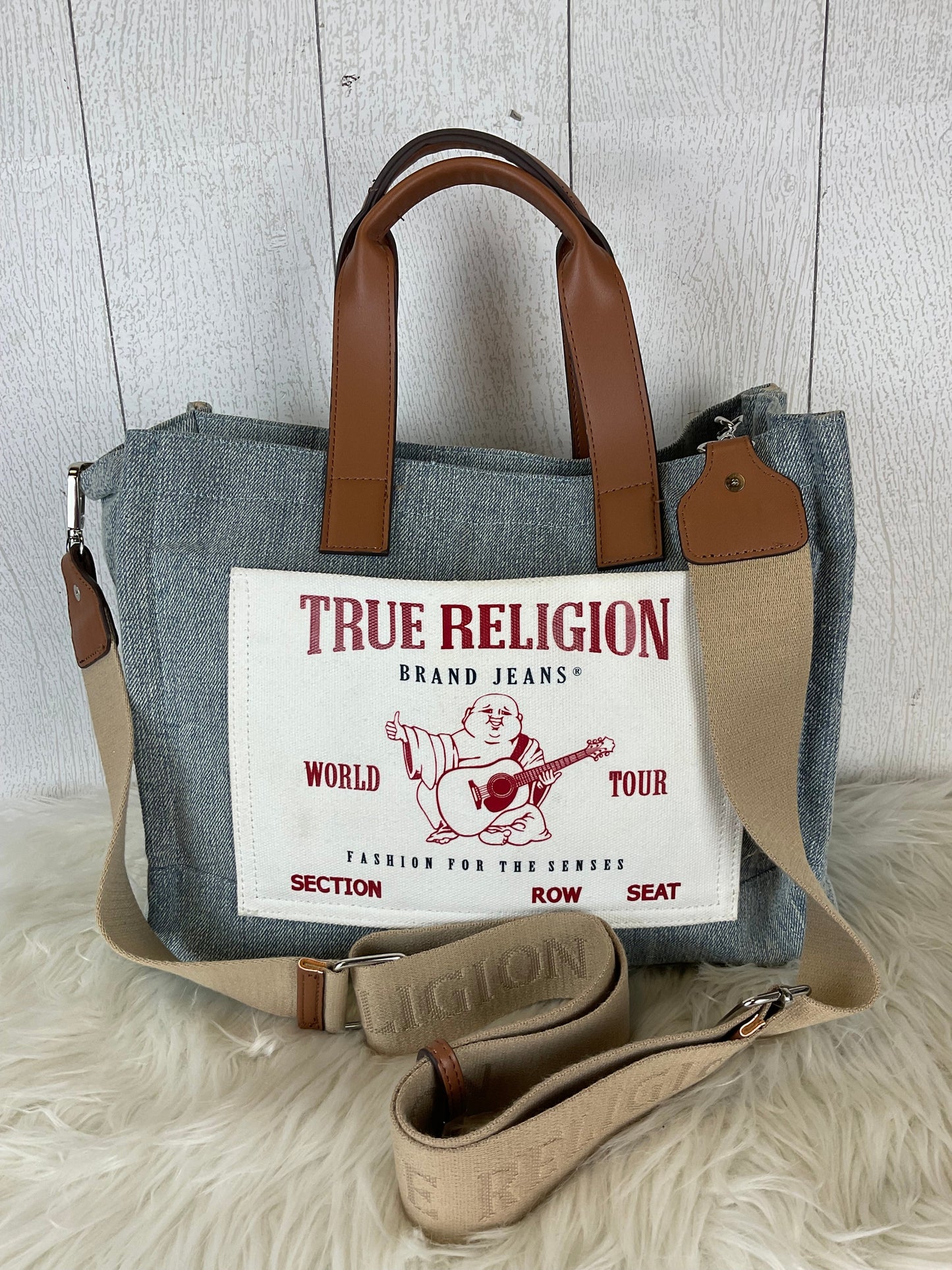 Crossbody Designer By True Religion, Size: Medium