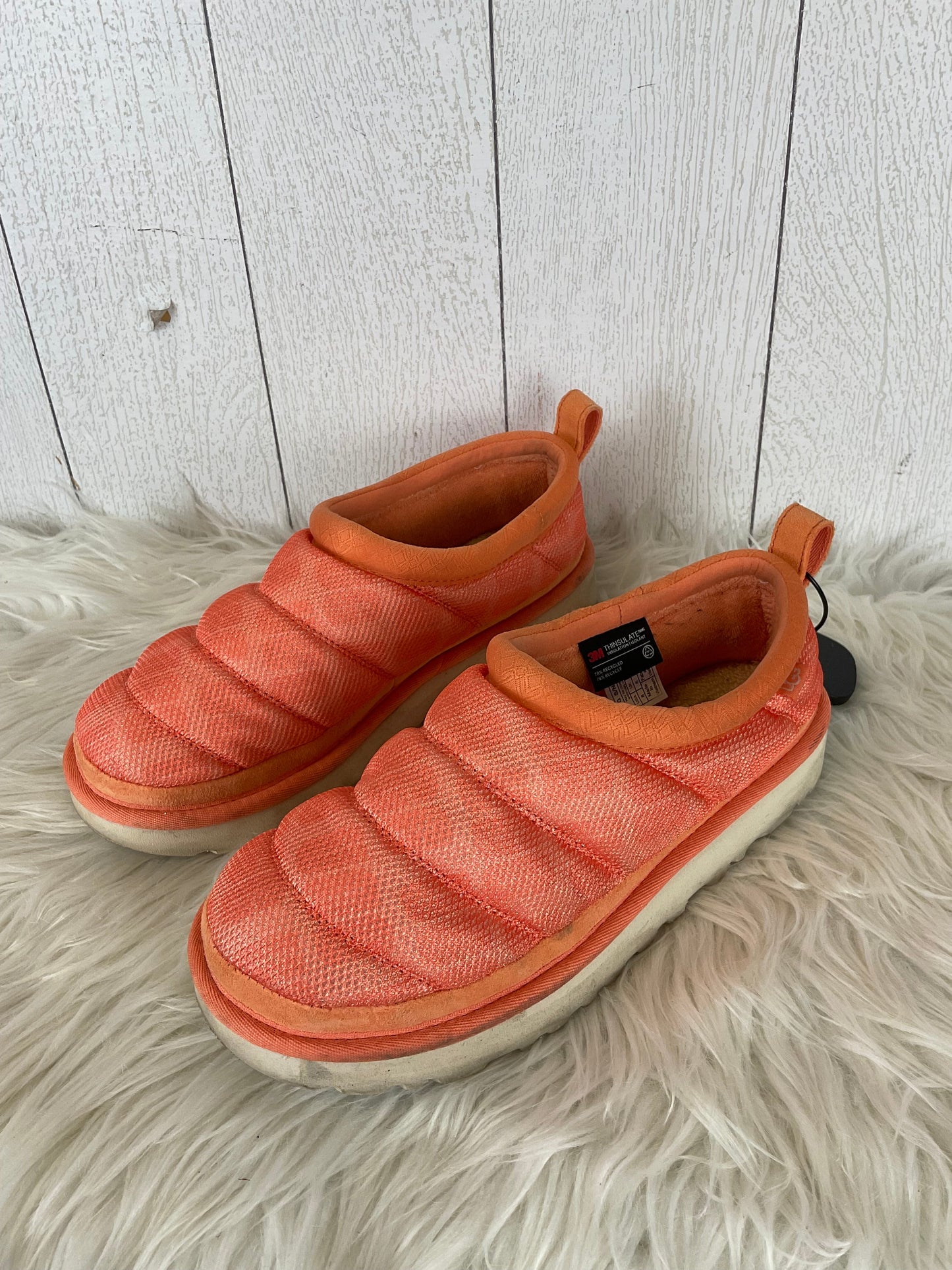 Shoes Designer By Ugg In Orange, Size: 8