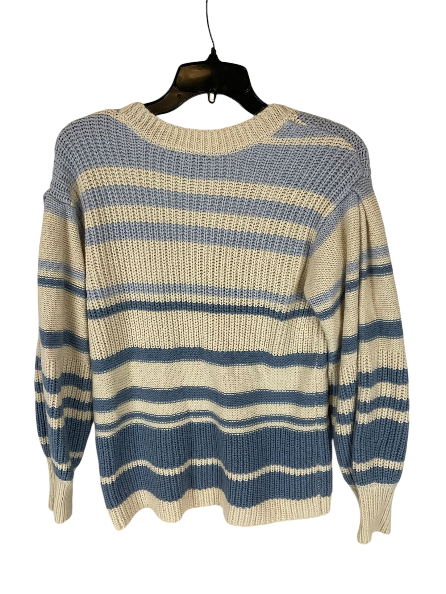 Sweater By Jessica Simpson In Blue & Tan, Size: S