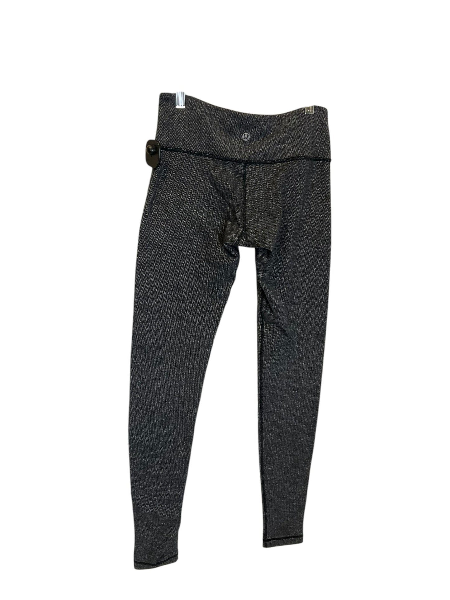 Athletic Leggings By Lululemon In Grey, Size: 4