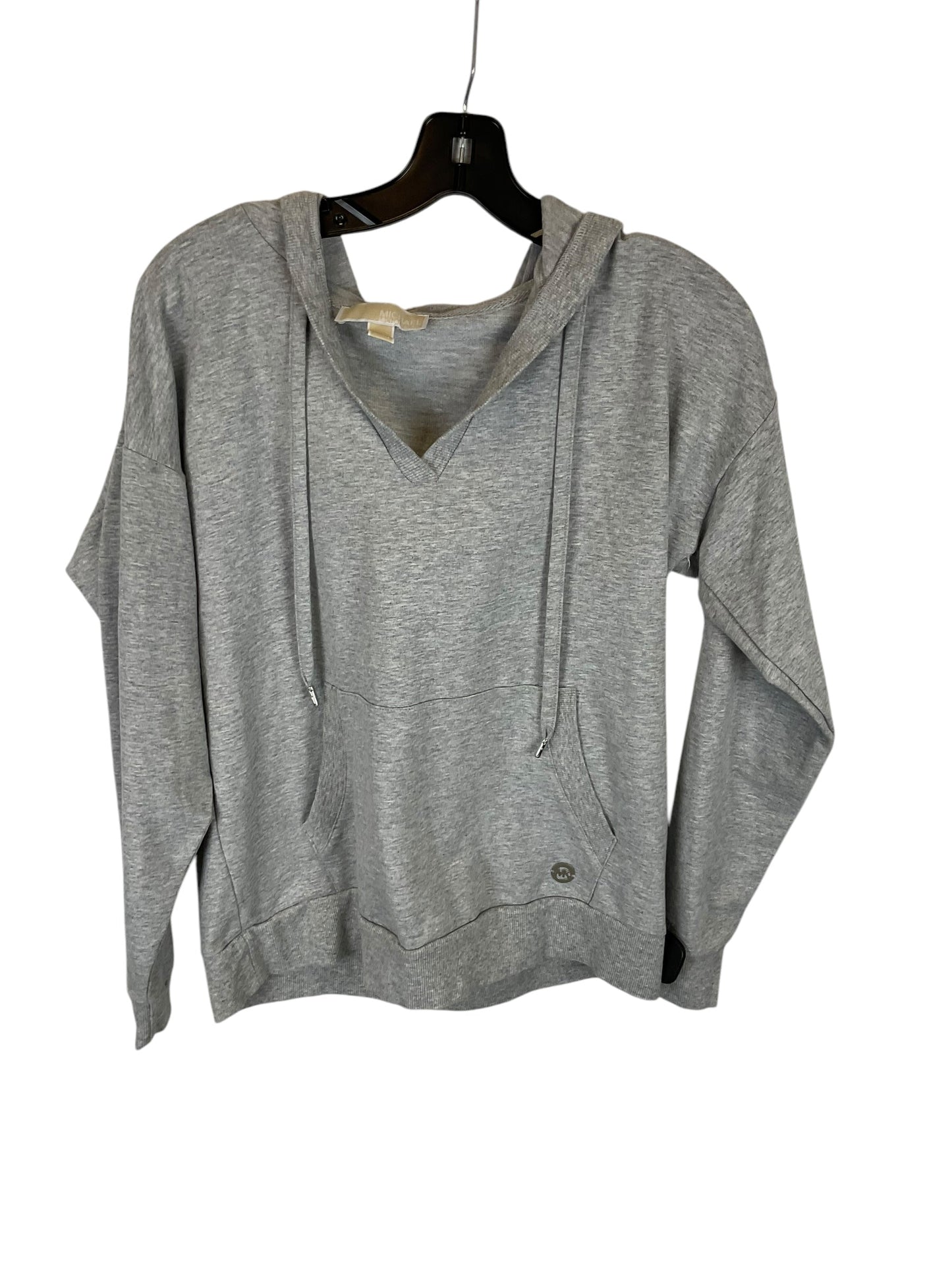 Sweatshirt Designer By Michael By Michael Kors In Grey, Size: M