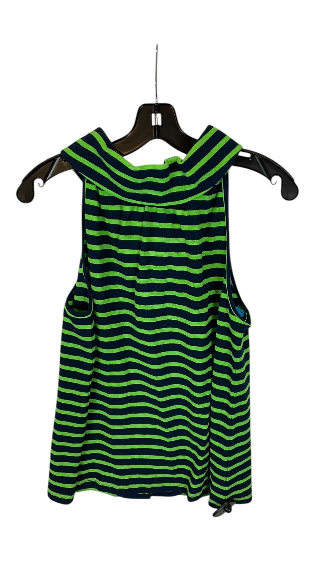 Top Sleeveless By Sail To Sable In Striped Pattern, Size: M