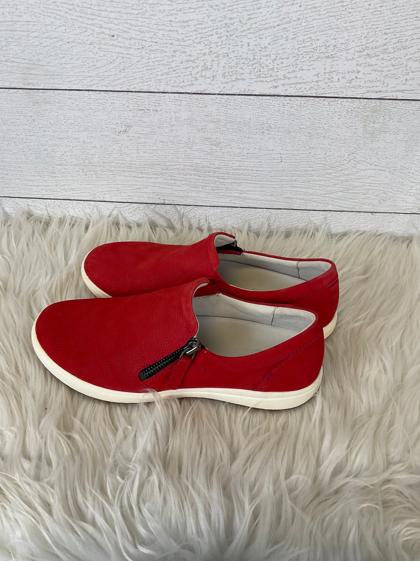 Shoes Flats By Josef Seibel In Red, Size: 7.5