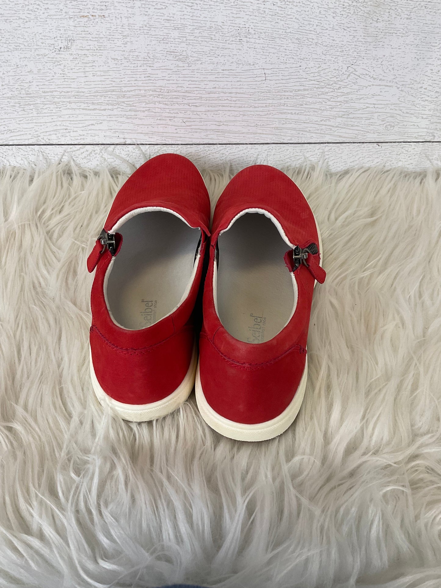 Shoes Flats By Josef Seibel In Red, Size: 7.5