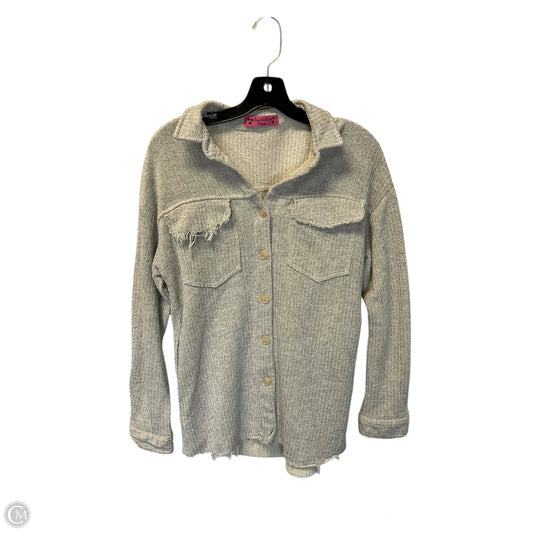 Jacket Other By Almost Pink In Grey, Size: S