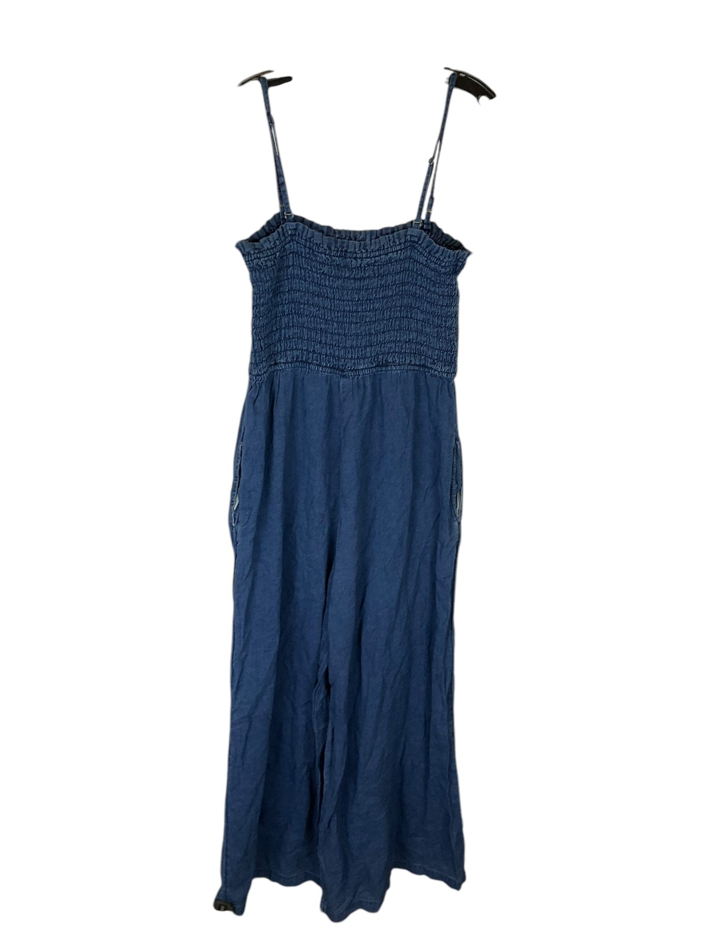 Jumpsuit By Pilcro In Blue Denim, Size: M