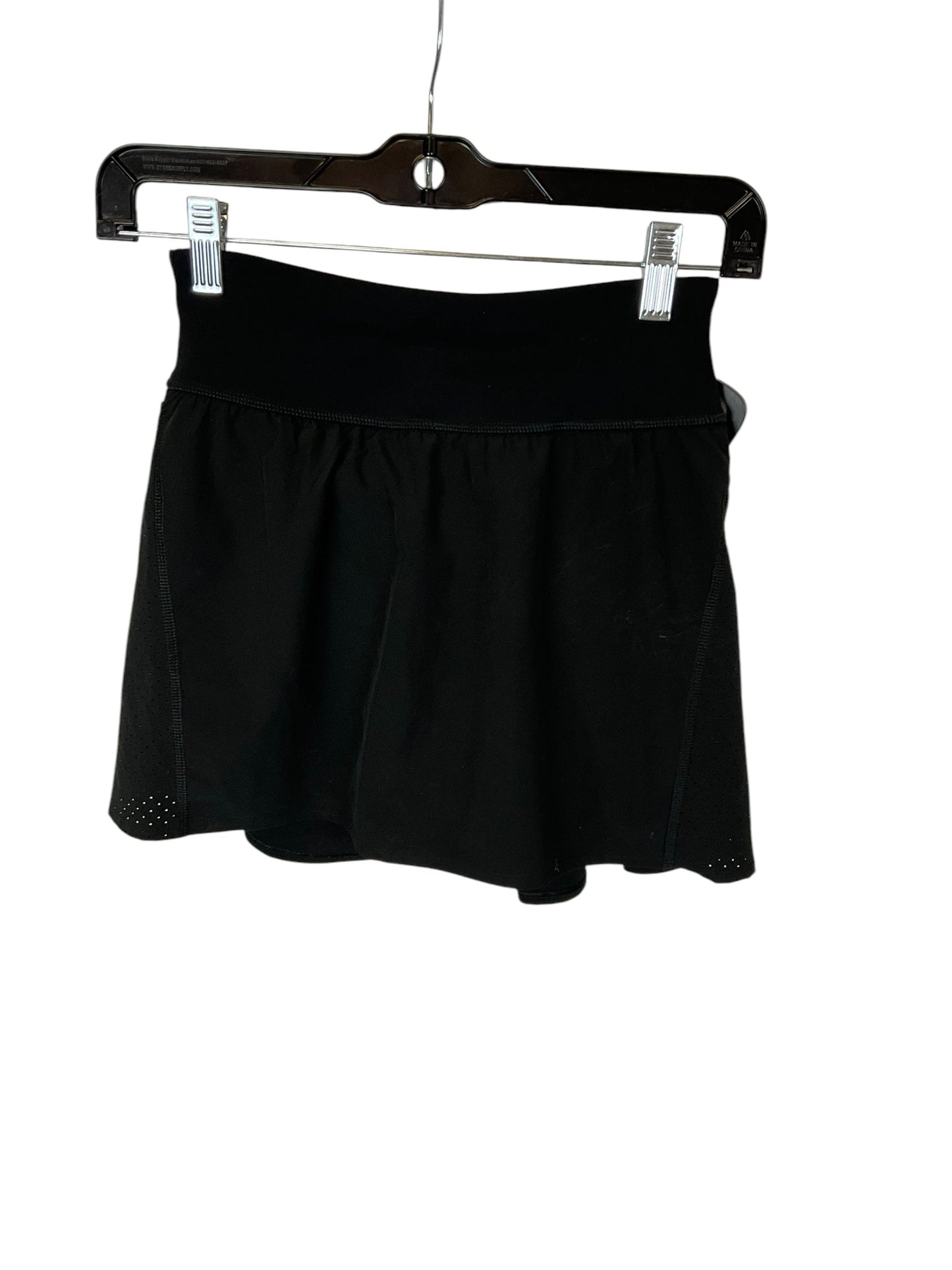 Athletic Skort By Spanx In Black, Size: Xs