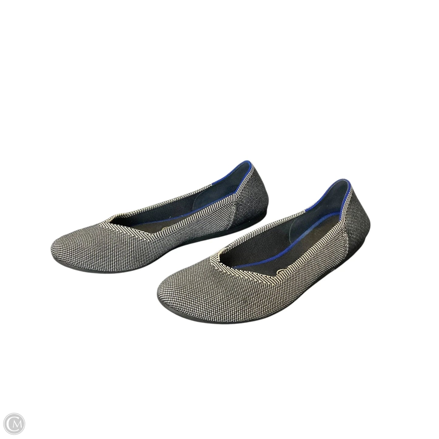 Shoes Flats By Rothys In Grey, Size: 9