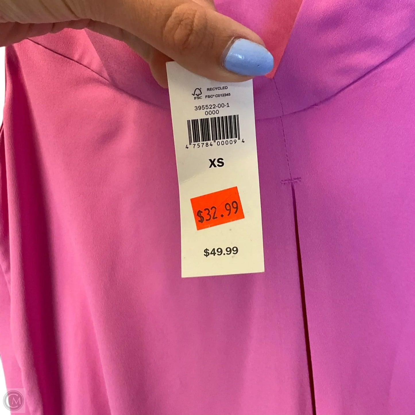 Top Sleeveless By Banana Republic In Pink, Size: Xs