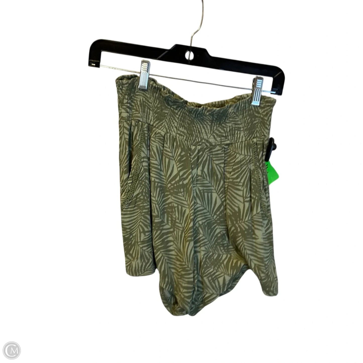 Shorts By Three Dots In Green, Size: S