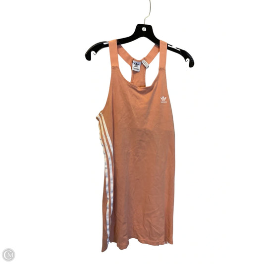 Athletic Dress By Adidas In Peach, Size: L