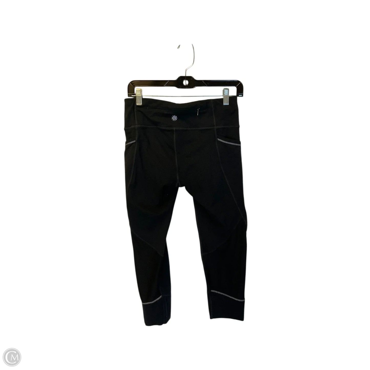 Athletic Capris By Athleta In Black, Size: M