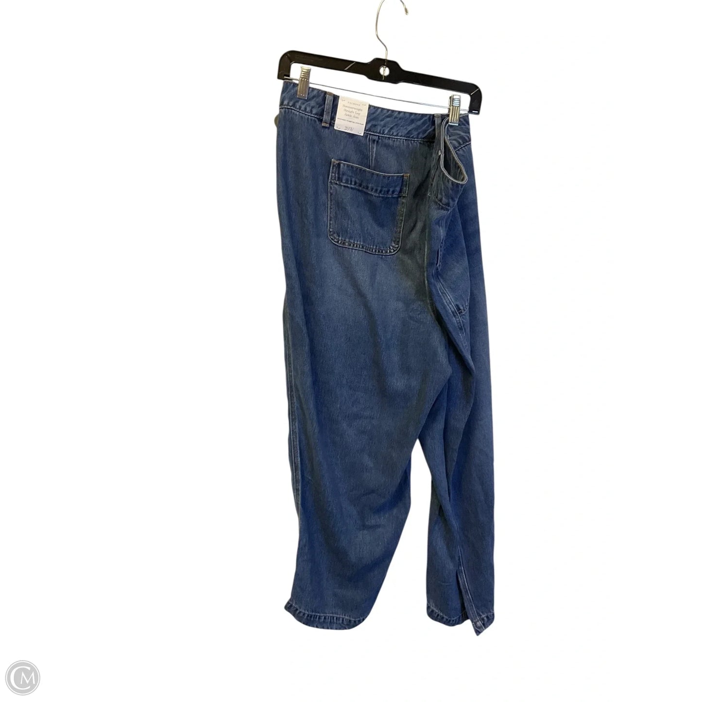 Jeans Straight By Talbots In Blue Denim, Size: 20