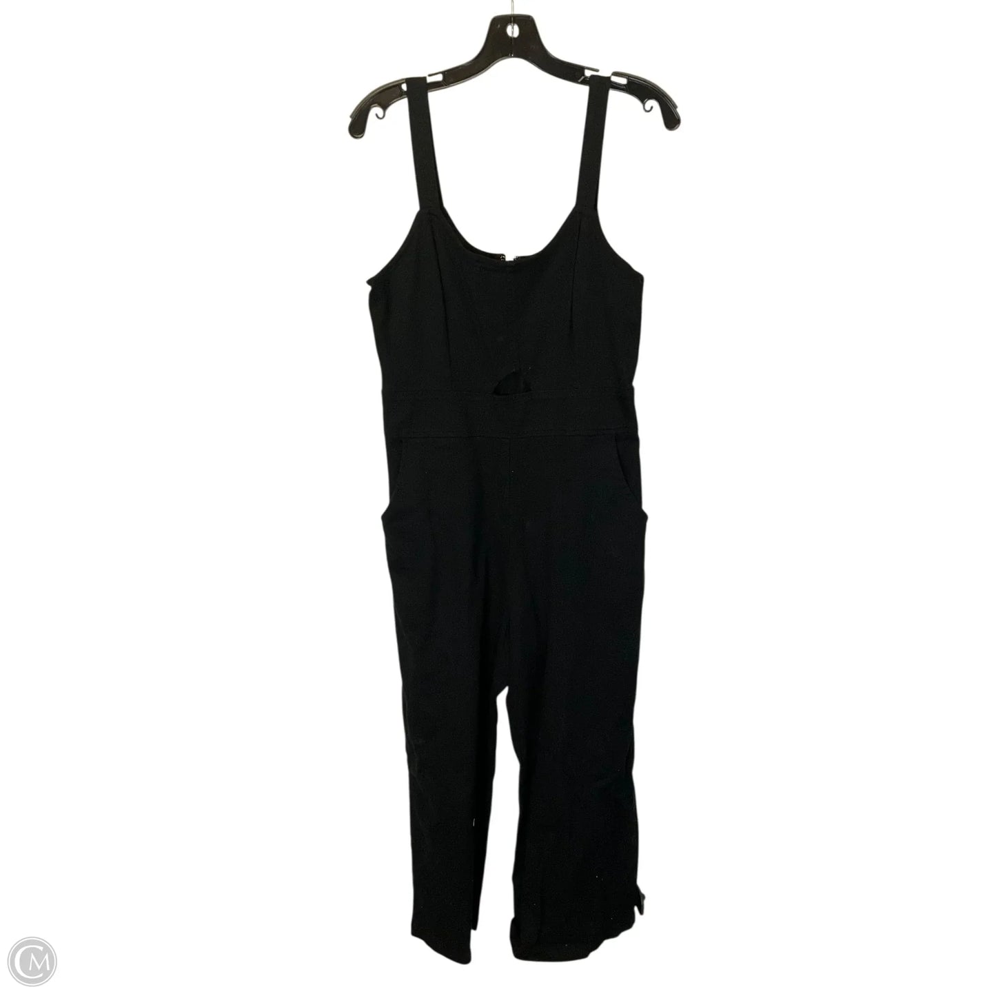 Jumpsuit By Copper Key In Black Denim, Size: L