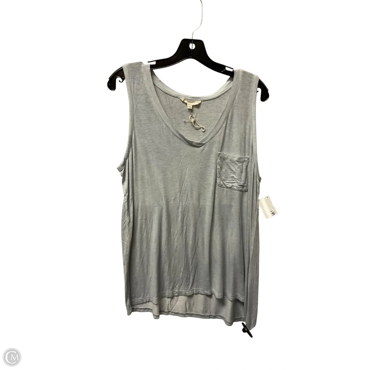 Top Sleeveless By Jane And Delancey In Blue, Size: L