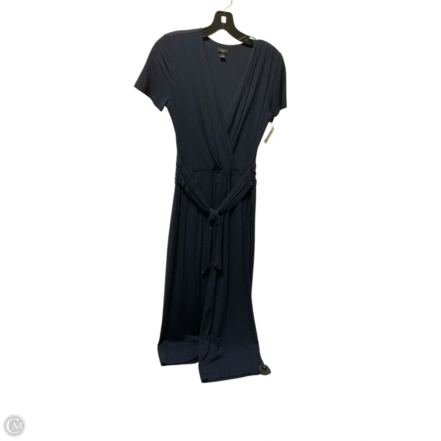 Jumpsuit By Ann Taylor In Navy, Size: Xs