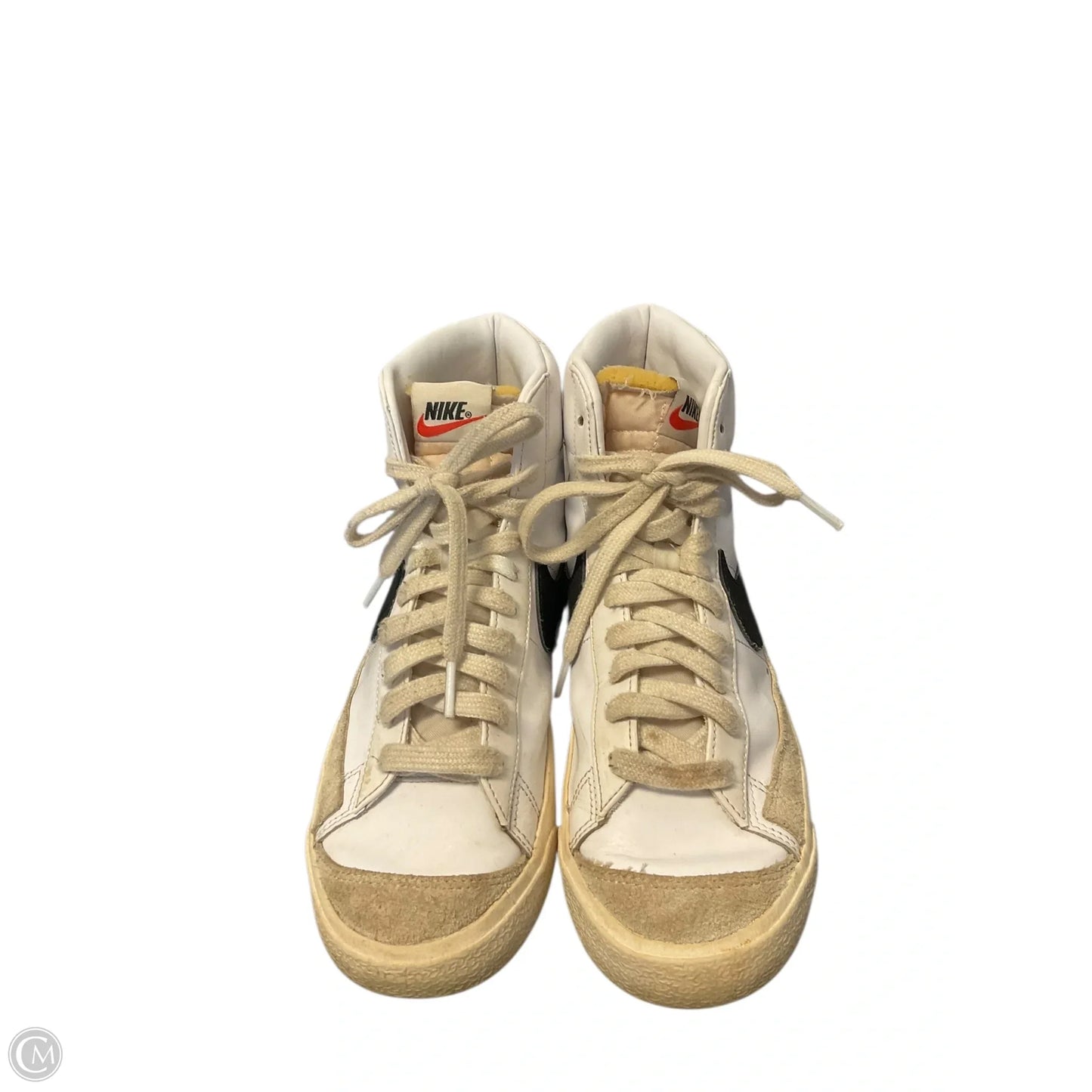 Shoes Athletic By Nike In White, Size: 9.5