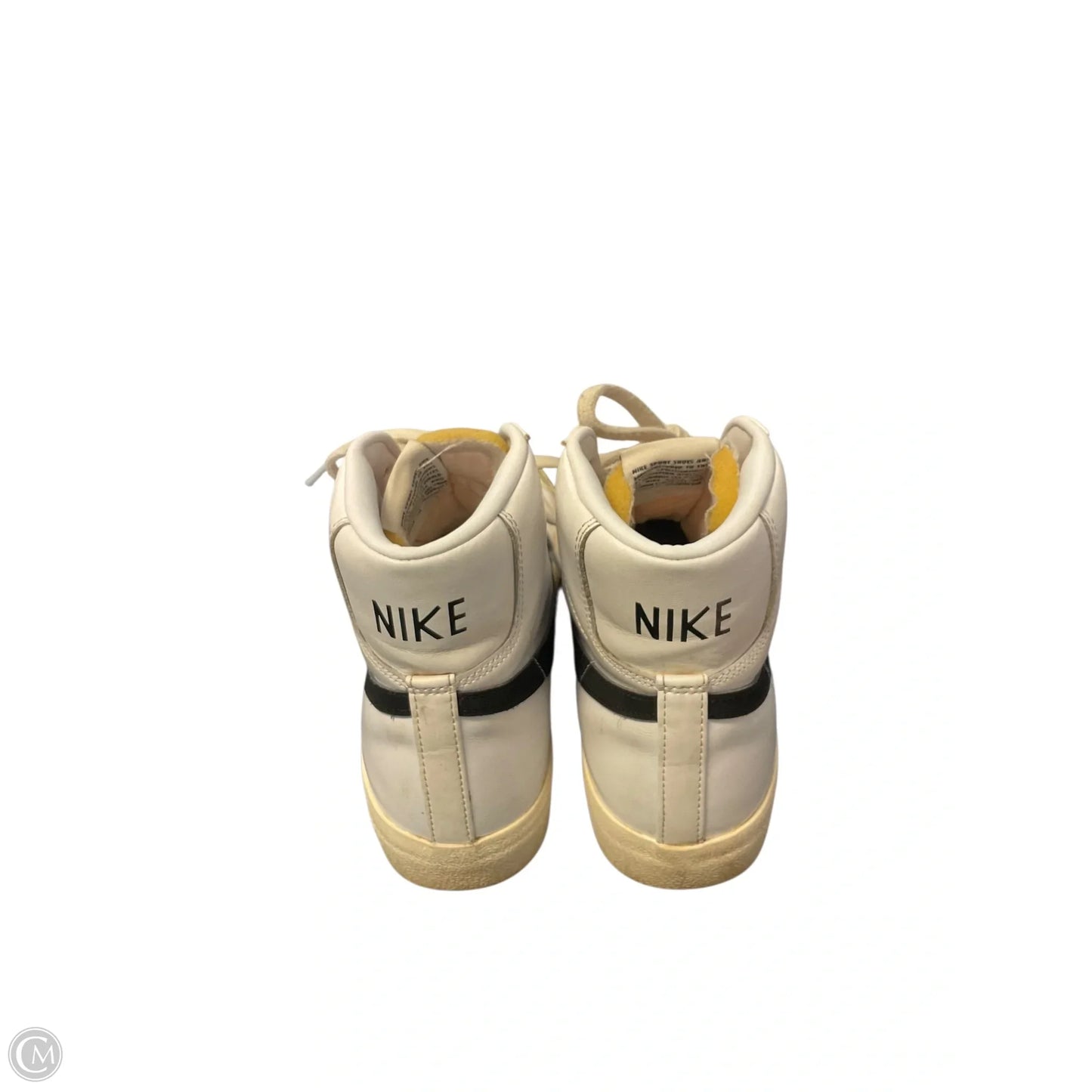 Shoes Athletic By Nike In White, Size: 9.5