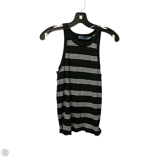 Top Sleeveless Basic By Polo Ralph Lauren In Striped Pattern, Size: L