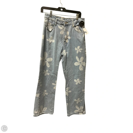 Jeans Straight By Shein In Blue Denim, Size: M