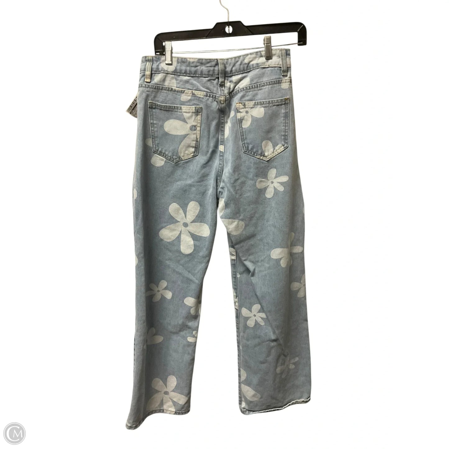 Jeans Straight By Shein In Blue Denim, Size: M