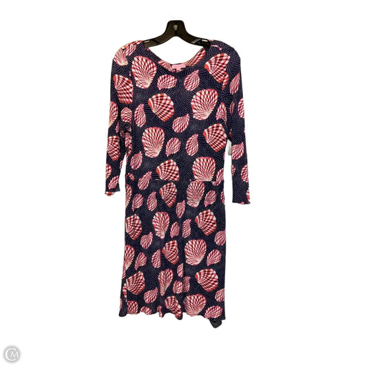 Dress Designer By Lilly Pulitzer In Blue & Pink, Size: M