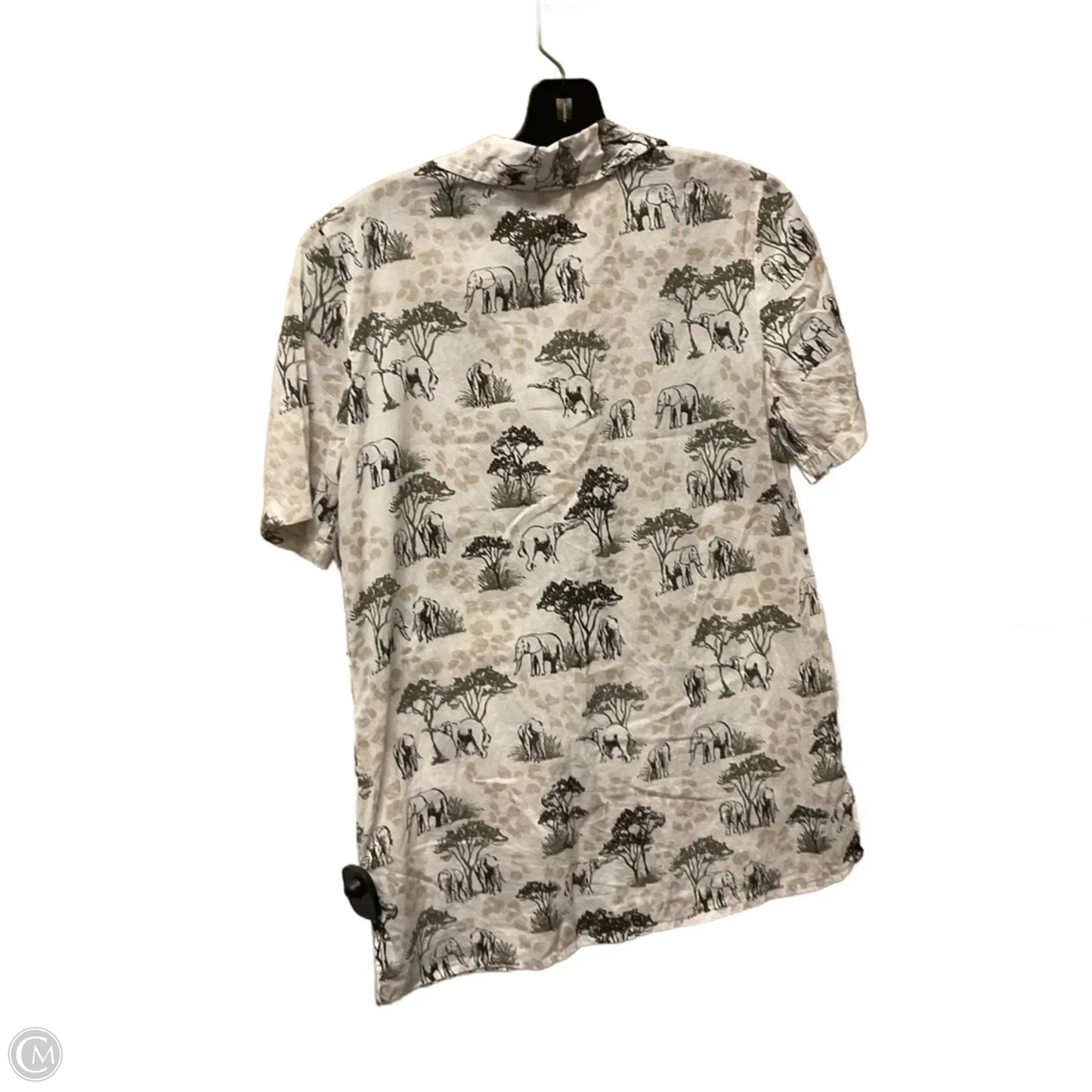 Top Short Sleeve Basic By Chicos In White, Size: Xs