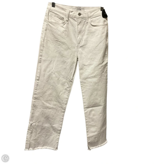 Jeans Straight By Joes Jeans In White Denim, Size: 6