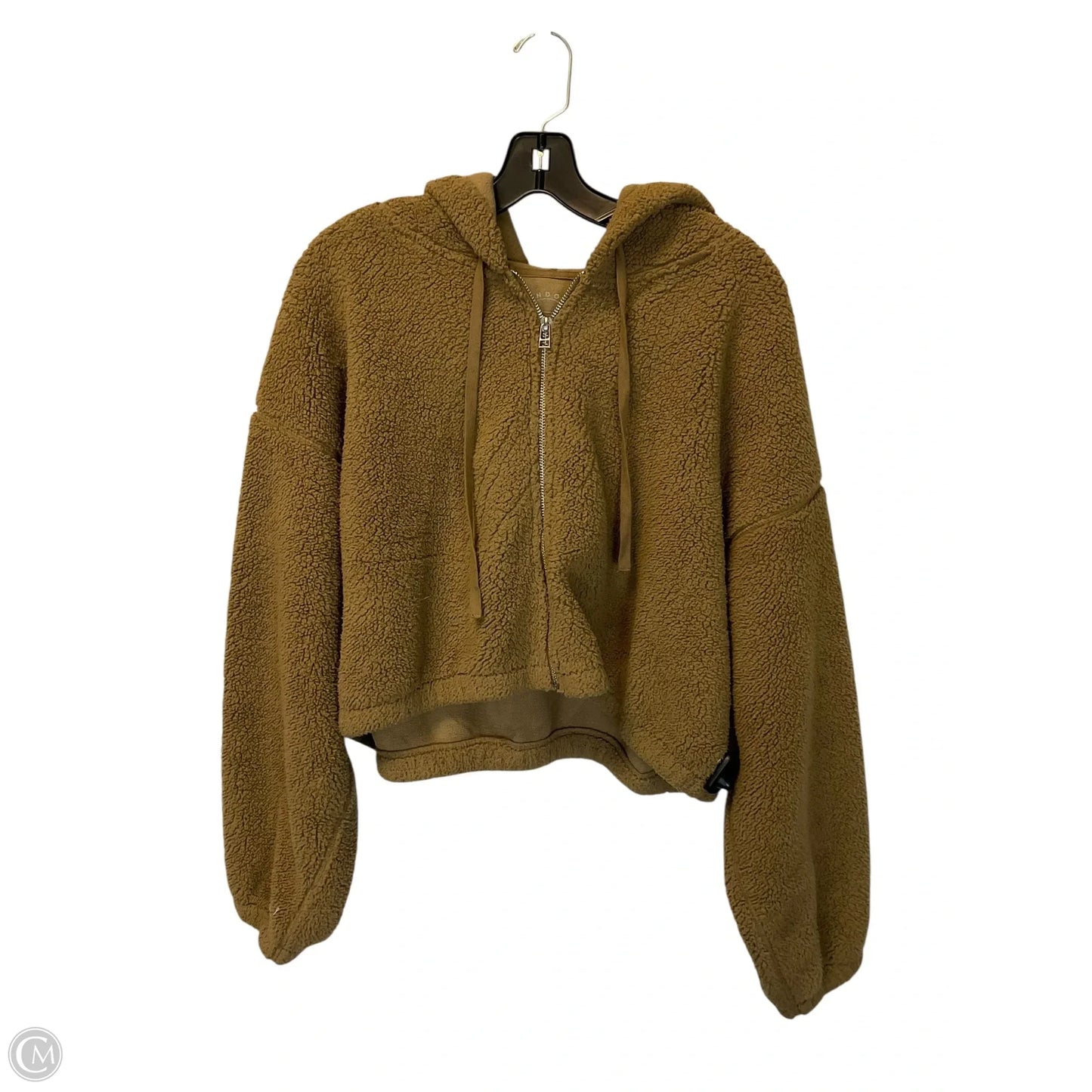 Jacket Fleece By Splendid In Tan, Size: Xl