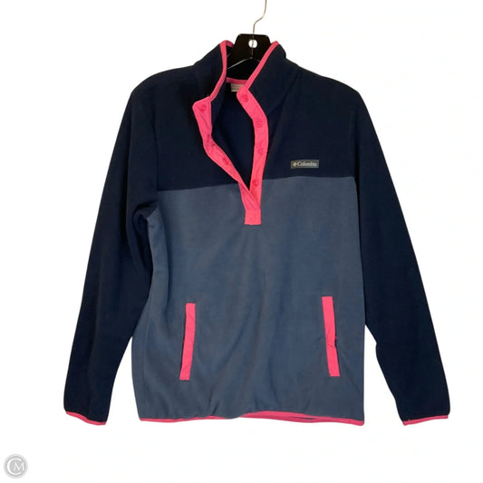 Jacket Fleece By Columbia In Blue, Size: M